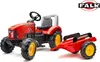 FALK Red Supercharger Trattore a pedali con rimorchio Anteprima dell’immagine prodotto 24