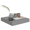 vidaXL Scaffali sospesi 4 pezzi Grigio 23x23,5x3,8 cm MDF Anteprima dell’immagine prodotto 10