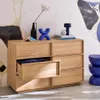 sweeek - Kommode mit Holzlook und 6 Schubladen - Natur Produktbild-Vorschau 4