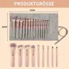 Reise Make-up Organizer Roll-Up, 14 Slots Pinsel Tasche Produktbild-Vorschau 2