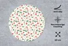 MuchoWow® Mauspad Mousepad Sommer - Blumen - Muster 20x20 Produktbild-Vorschau 3