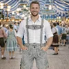 Pantaloni corti in pelle tradizionale da uomo PAULGOS - HK5 Anteprima dell’immagine prodotto 11