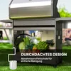 Outsunny Gasgrill 8500BTU Grillwagen inkl 6 Produktbild-Vorschau 7