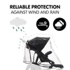 Hauck 550786, Raincover, Schwarz, Einfarbig, Kinderwagen, Produktbild-Vorschau 3