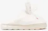 Pantofole da donna SlipOn Pantofola isolata in peluche Anteprima dell’immagine prodotto 2