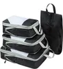 OKWISH 4 Stück Packing Cubes Kleidertaschen Koffer Produktbild-Vorschau 1
