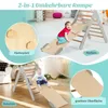 GOPLUS Dreieckige Kletterleiter mit Rampe, Kletterdreieck Produktbild-Vorschau 5
