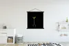 MuchoWow® Textilposter Eine junge Sonnenblume in einem Produktbild-Vorschau 2