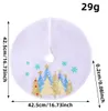 42,5 cm, cubierta para árbol de Navidad - Alfombra de felpa Vista previa de la imagen del producto 2