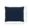 POKAR Coussin de salon Coussin d'assise, Couleur:Bleu Voir les images du produit 4