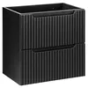 Waschtischunterschrank 60 cm , schwarz, NEWPORT-56-BLACK Produktbild-Vorschau 2