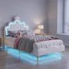 INONEFT Kinderbett 90x190 cm mit LED-Beleuchtung, Produktbild-Vorschau 2