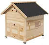 PawHut Entenstall aus Holz Entenhaus mit Kippdach Produktbild-Vorschau 1