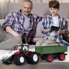 MalPlay Trattore con rimorchio Telecomando Luci LED Zaffiro Anteprima dell’immagine prodotto 3