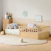 Letto per bambini in legno massello, modello a terra, Anteprima dell’immagine prodotto 1