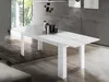 Weißer Hochglanz-Esstisch ausziehbar 140-190x90cm für Produktbild-Vorschau 6
