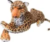 TE-Trend Kuscheltier XXL 80cm Leopard Deko Plüschtier Produktbild-Vorschau 2