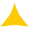 vidaXL Sonnensegel 160 g/m² Gelb 5x7x7 m HDPE Produktbild-Vorschau 1