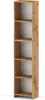 MRBLS Bücherregal Eiche Wotan 40x189x30 cm – Standregal mit Produktbild-Vorschau 6