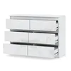 Commode & Armoire | Blanc Mat & Brillant | 6 tiroirs | Voir les images du produit 6