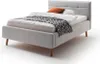 Bett Laika 140x200cm mit Stauraum - hellgrau Produktbild-Vorschau 12