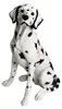 Relaxdays Gartenfigur Hund, Dalmatiner Figur, HxBxT: 83 x Produktbild-Vorschau 10