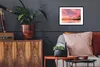 MuchoWow® MuchoWow® Gerahmtes Poster Strand - Palme - Rosa Produktbild-Vorschau 3