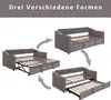 Polsterbett Schlafsofa, 90/180*190 cm, Breitere und Dickere Produktbild-Vorschau 9