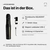 Zahnheld elektrische Munddusche Aquadent schwarz, kabellose Produktbild-Vorschau 8