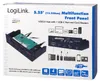LogiLink 5,25" multifunkční čelní panel - čtečka karet - 6 Náhled obrázku produktu 5