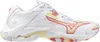 Mizuno Wave Lightning Z8 - white/calypso coral/pale banana, Produktbild-Vorschau 4