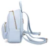 Mochila Mujer Piel Vegana con Cremallera y Bolsillos Vista previa de la imagen del producto 3