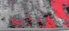 Tapiso Läufer MAYA Modern Grau Rot Schwarz Wohnzimmer  80 x Produktbild-Vorschau 6