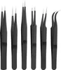 Goobay Pinzetten-Set 6-teilig - aus rostfreiem Edelstahl Produktbild-Vorschau 1