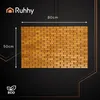 A close-up of a bamboo mat with dimensions indicated. Anteprima dell’immagine prodotto