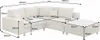 riess-ambiente Moderne Wohnlandschaft KENT 220cm beige Produktbild-Vorschau 12