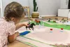 Pferde Spielteppich Großer Reiterhof Größe: 200cm x 160cm - Produktbild-Vorschau 2
