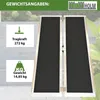 TRUTZHOLM Rollstuhlrampe 184 cm Traglast 272 kg Alu Produktbild-Vorschau 3
