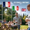 MONZANA® Mât de drapeau télescopique aluminium 6,5m Voir les images du produit 5