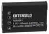 EXTENSILO Akku kompatibel mit Sony ZV-1F, ZV-1 II Kamera Produktbild-Vorschau 1
