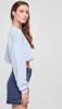Urban Classics - Damen Cropped Flower Embroidery Terry Produktbild-Vorschau 11