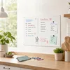 Relaxdays Magnettafel, Kreidetafel beschreibbar, Magnetwand Produktbild-Vorschau 2