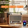 Klassische Radios, Retro Radio AM/FM/SW – Tragbares Produktbild-Vorschau 5