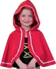 Rotkäppchen Kostüm Roter Umhang mit Kapuze für Kinder Gr. 92-134 Cape Märchen Fasching Karneval Mottoparty Kinderfasching Produktbild-Vorschau