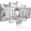 Vlies Leinwandbild - Home: Modern Look 200x100 cm Text Produktbild-Vorschau 2