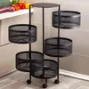 ModernHome KJTL24-5 Vertikaler, drehbarer Organizer mit 5 Produktbild-Vorschau 3