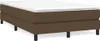 vidaXL Box spring posteľný rám tmavohnedý 120x200 cm látka Náhľad obrázku produktu 1