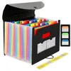 Dokumentenmappe 24 Fächer A4/Brief Organizer mit Etiketten Produktbild-Vorschau 1
