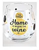 Whiskyglas, Wasserglas oder auch Weinglas mit Spruch Home Produktbild-Vorschau 1