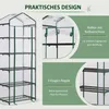 Szklarnia foliowa Outsunny – mini szklarnia z 5 półkami, Podgląd zdjęcia produktu 5